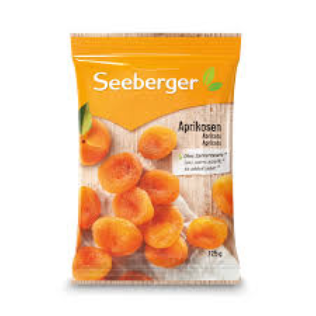 SEEBERGER APRICOTS DRIED 125G
